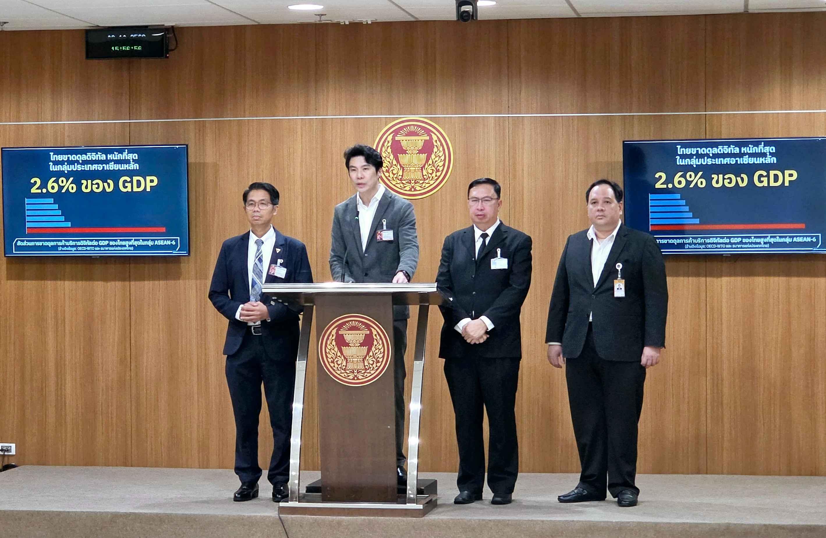 อนุ กมธ.ดิจิทัลฯ เผยไทยจ่ายค่าบริการต่างชาติ 2.6 แสนล้านบาท เสนอ 5 มาตรการหนุนซอฟต์แวร์ไทย
