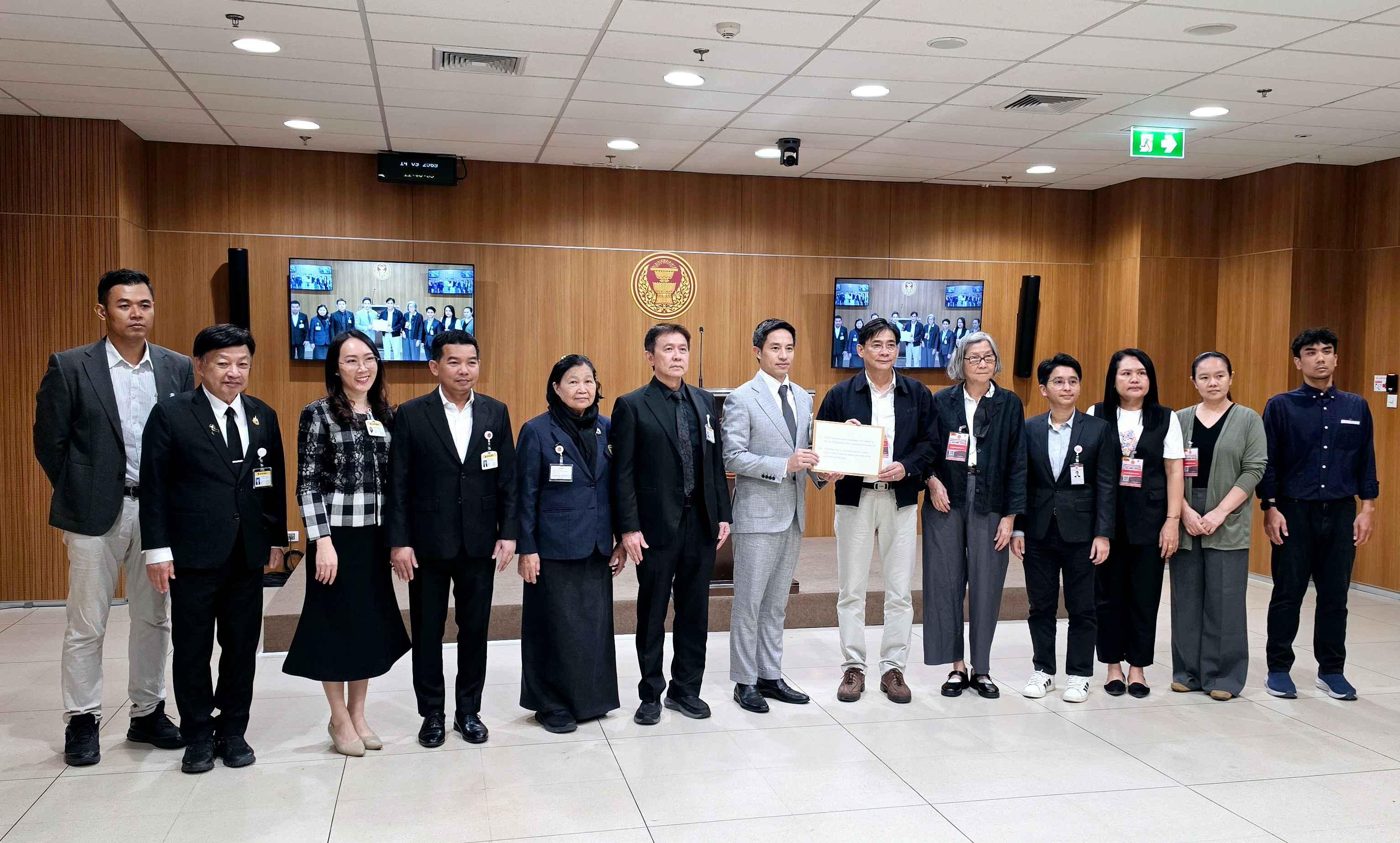 กมธ.พัฒนาการเมืองฯ วุฒิสภา รับคำร้องขอตรวจสอบข้อกังวลฝ่ายการเมืองแทรกแซง สสส.