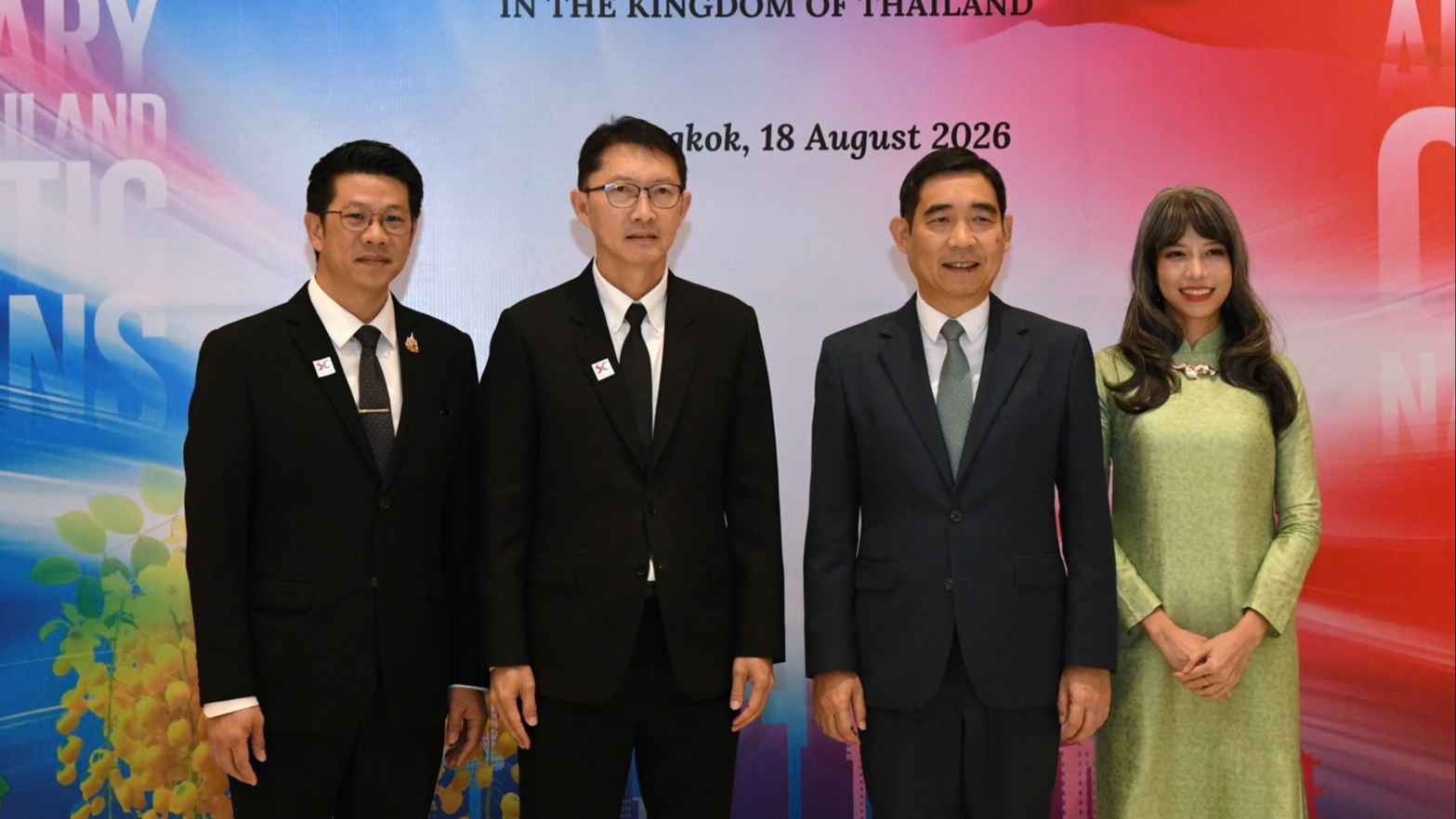 รองประธานสภาผู้แทนราษฎร คนที่สอง ร่วมงานฉลองวันชาติเวียดนาม ครบรอบ 50 ปี ความสัมพันธ์ทางการทูตไทย-เวียดนาม