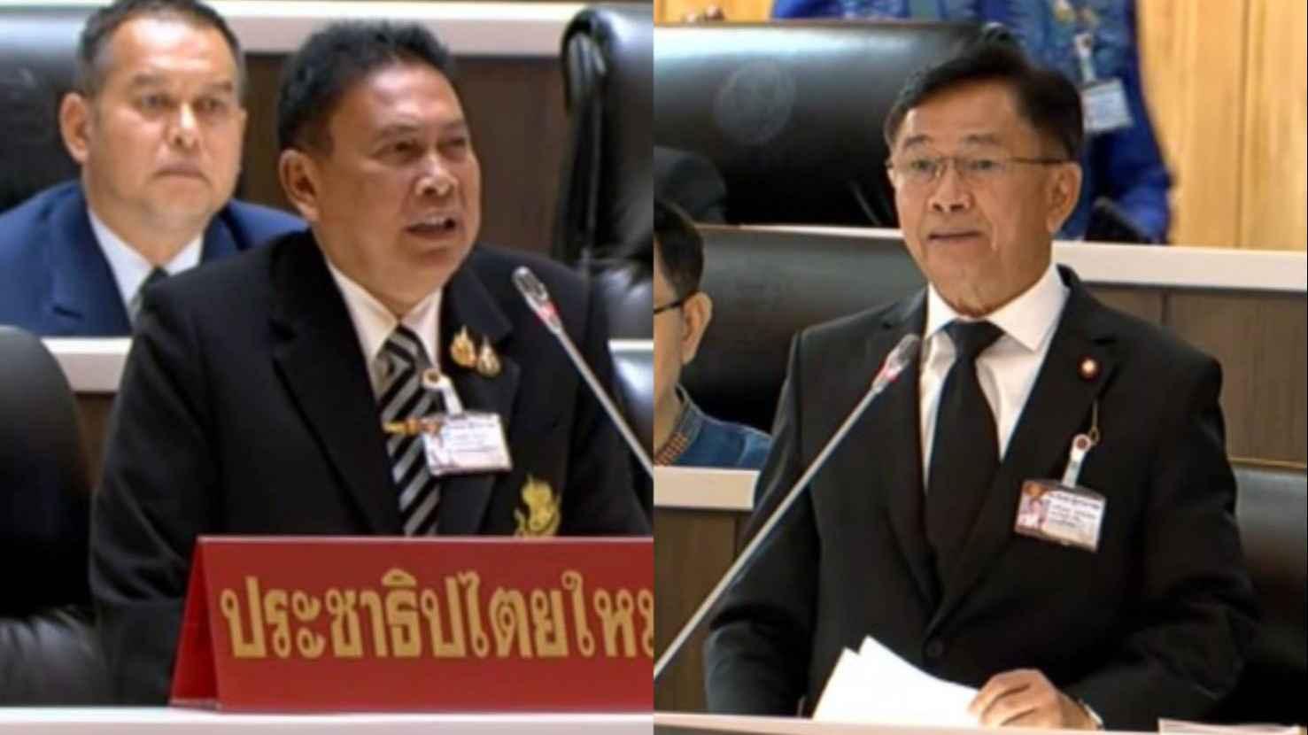 สส.สุรทิน-สส.พงศกร ขอปรับลดงบเกษตรฯ ชี้เงินช่วยเหลือเกษตรกรล่าช้า-ตั้งข้อสังเกตงบชลประทาน