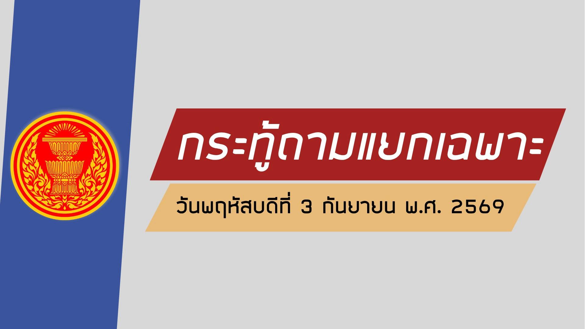 สส. ตั้งกระทู้ถามฯหารือปัญหาปากท้อง จี้รัฐบาลสางปมปากท้อง–สิทธิมนุษยชน